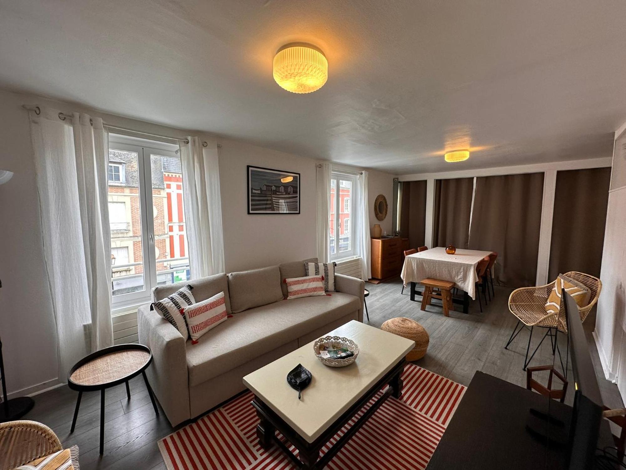 Large Apartment In City Center Honfleur Dış mekan fotoğraf